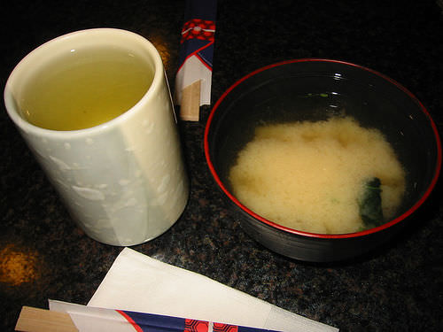 Japanese Green Tea and Miso