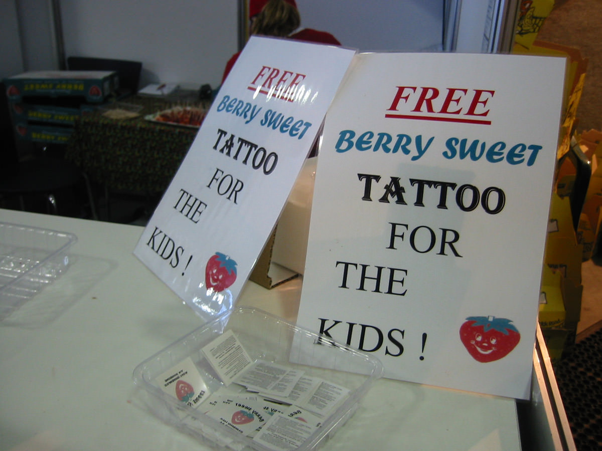 Free Berry Tattoo!