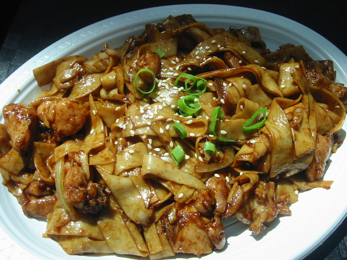 Chicken kway teow
