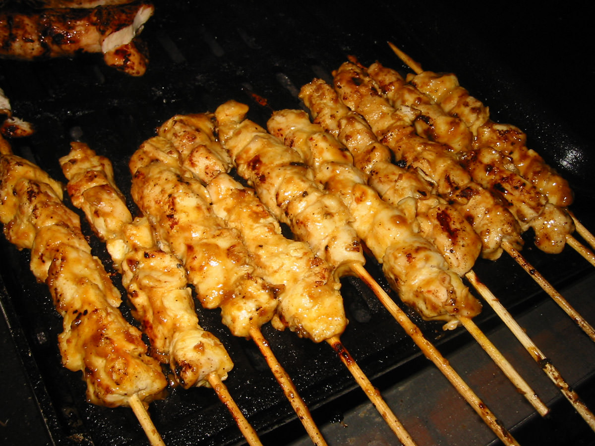 Chicken kebabs