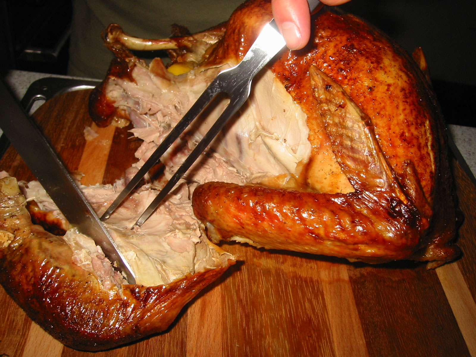Turkey carving