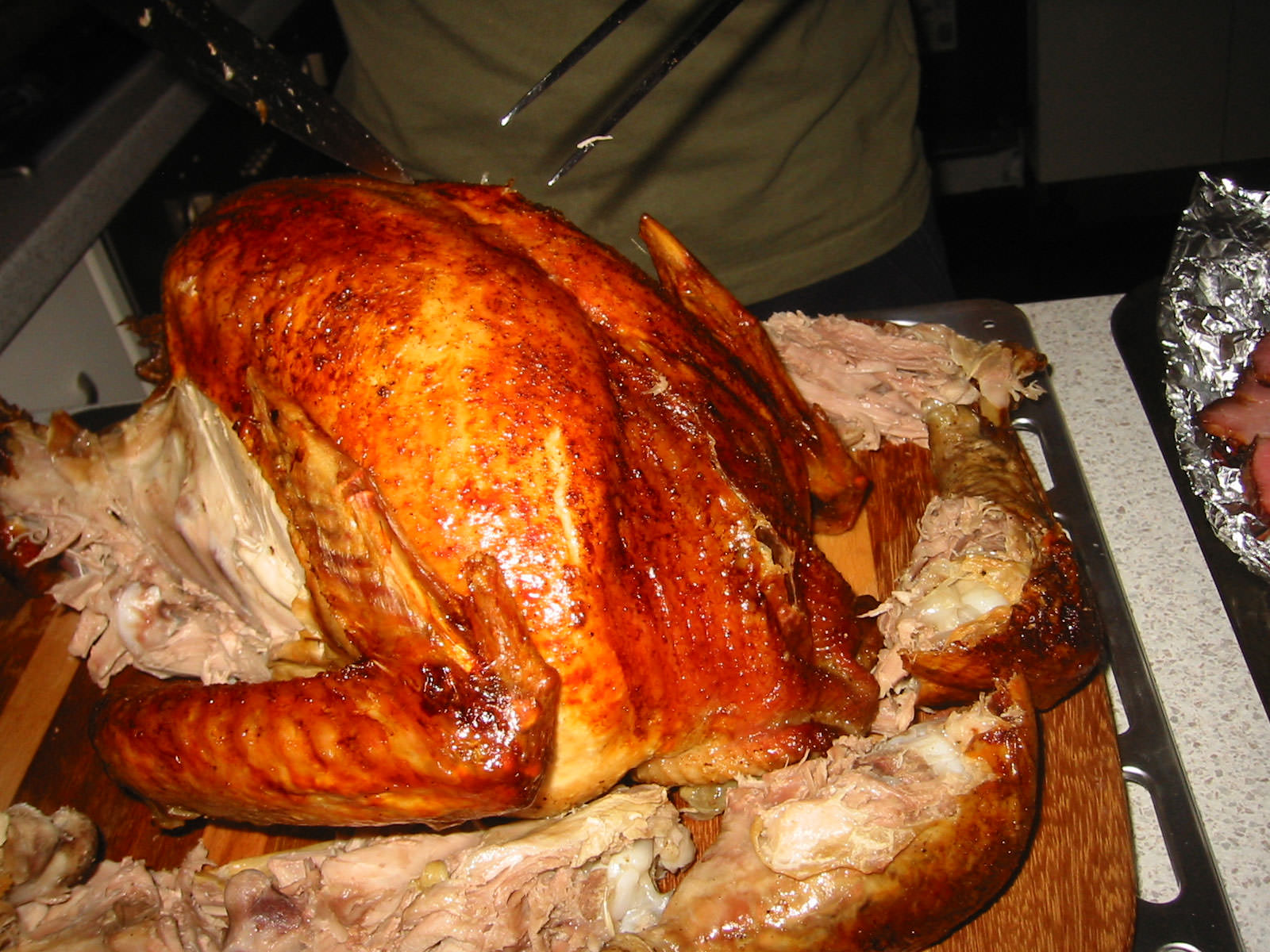 Turkey carving