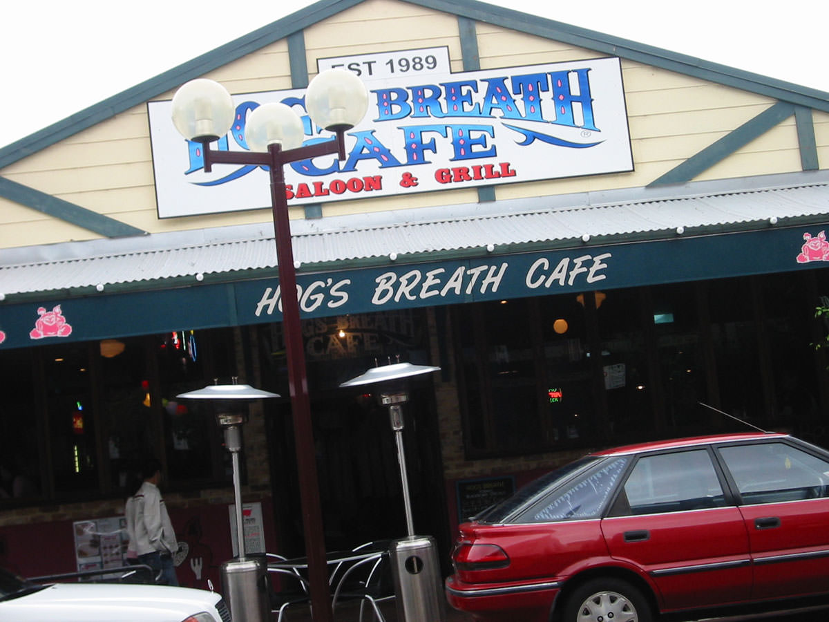 The Hog's Breath Cafe Northbridge Cafe THEN