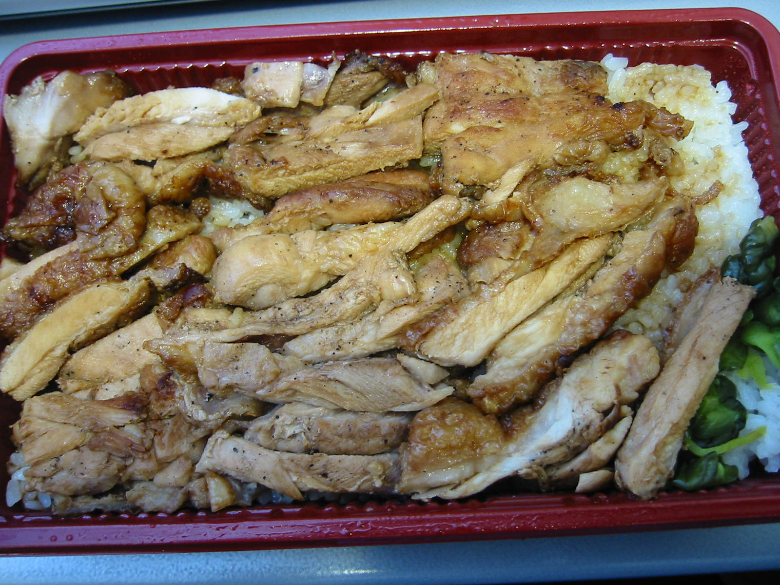 Large teriyaki chicken