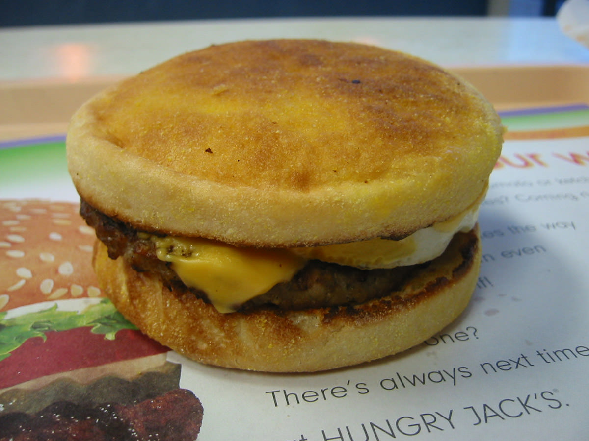 Sausage and egg muffin