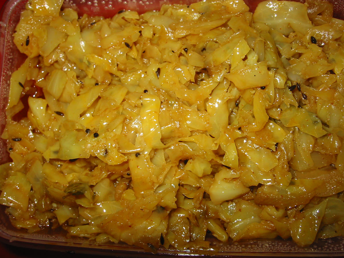 Spicy cabbage