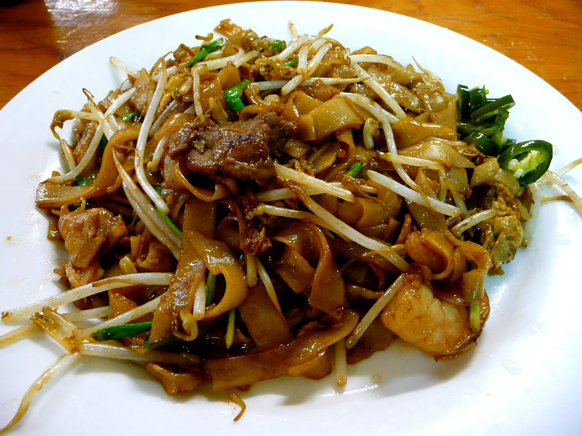 Char kway teow - now