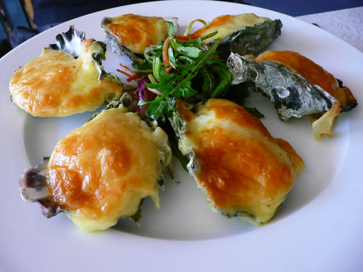 Oysters mornay