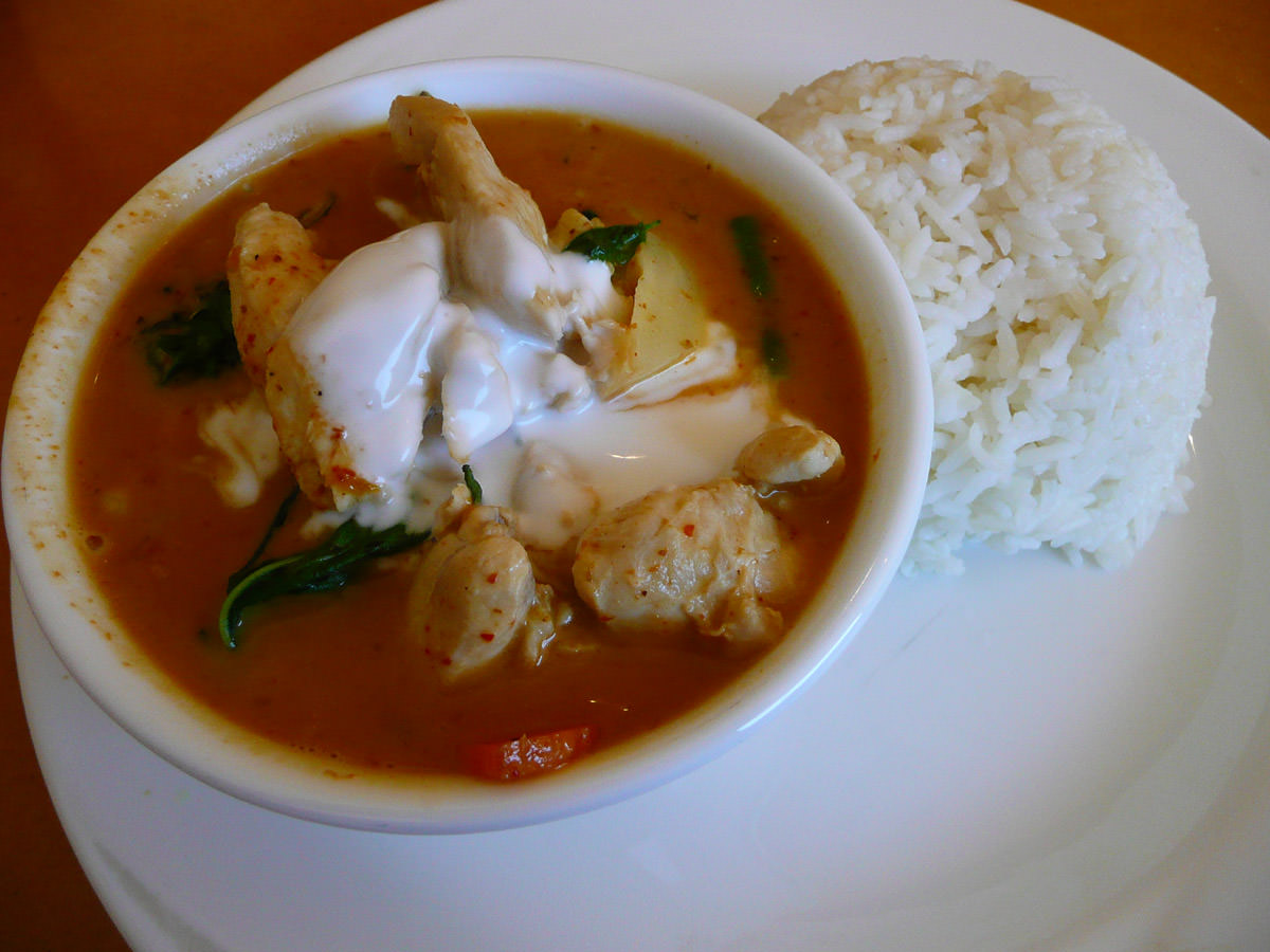 Chicken panang curry