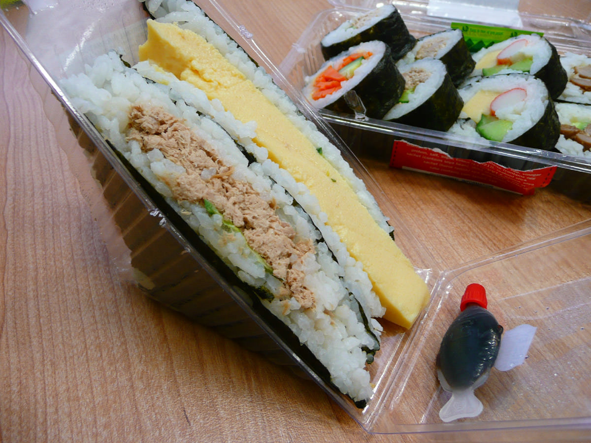 Sushi sandwiches