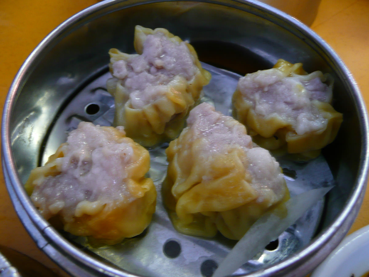 Steamed pork dumplings