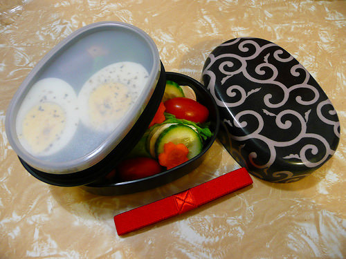 Use bento boxes with a good sealed compartment