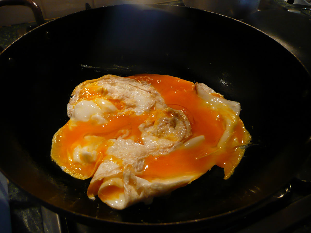 Egg for the Japanese tofu