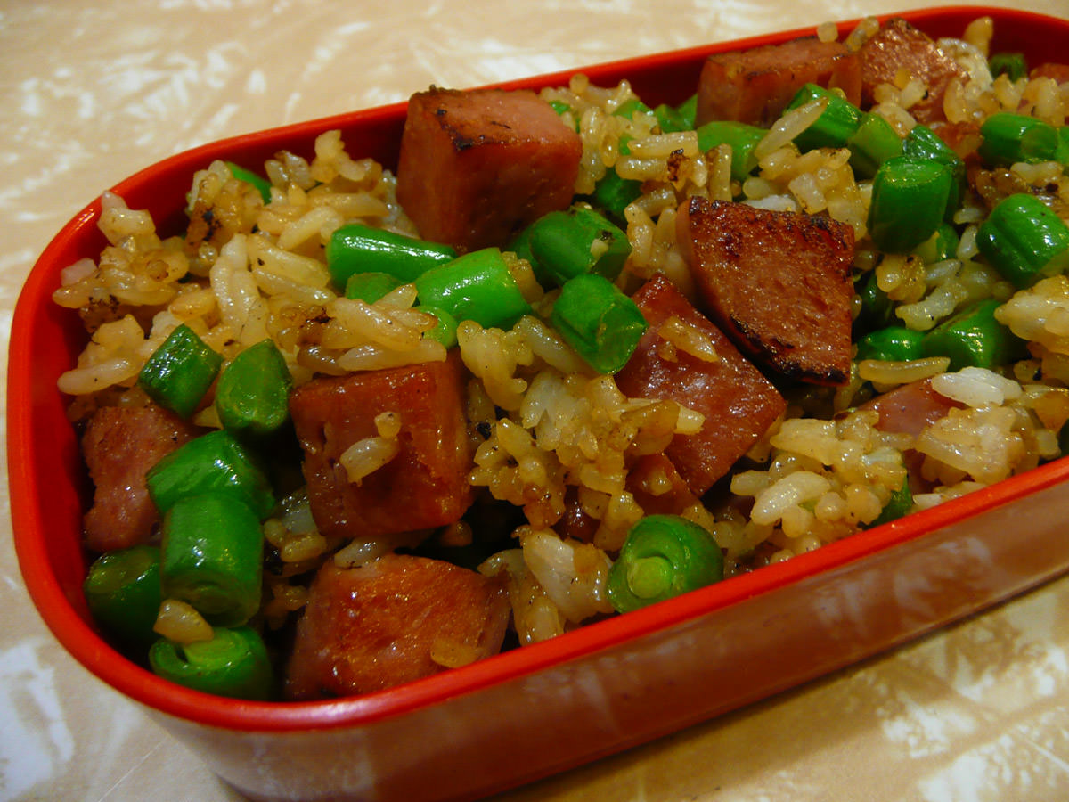 SPAM fried rice