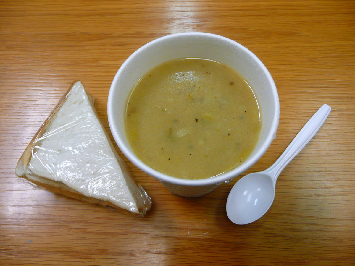 Potato and leek soup
