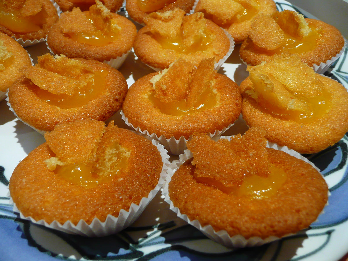 Lemon butterfly cupcakes