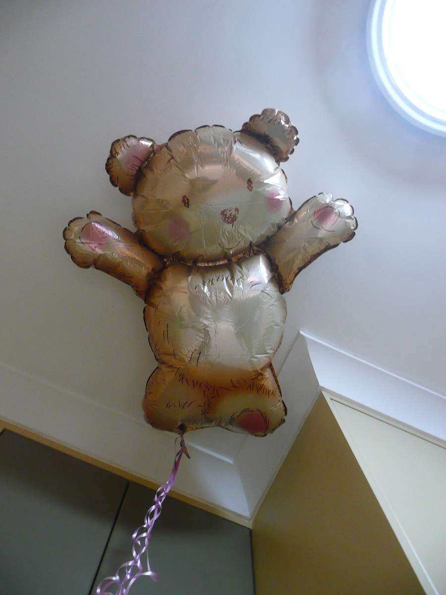 Teddy bear balloon