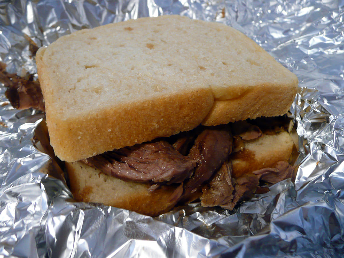Roast beef sandwich