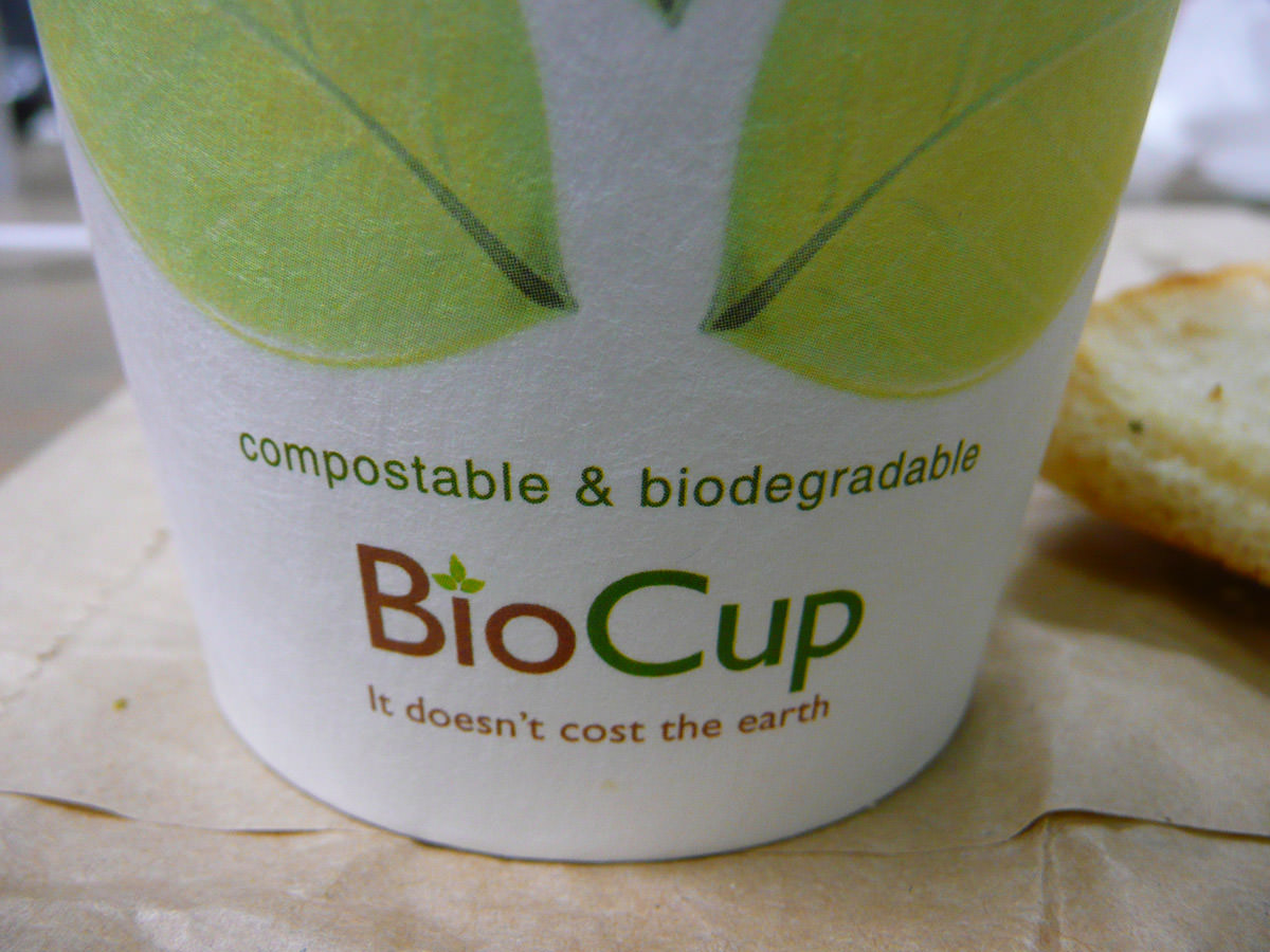 BioCup takeaway cup