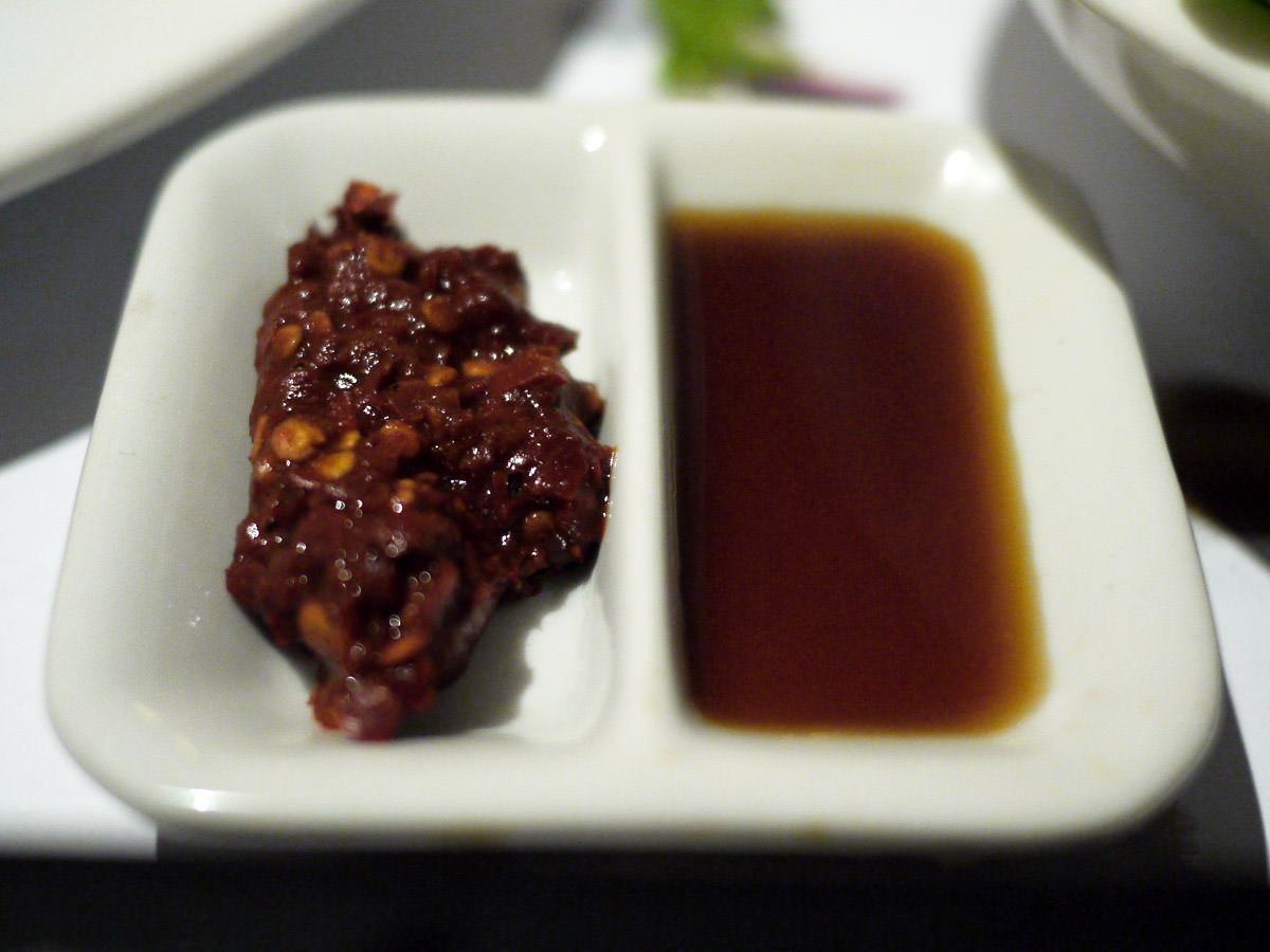 Chilli and soy sauce