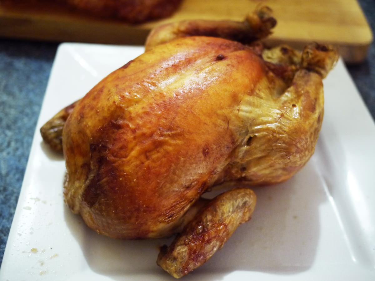 A size 25 roast chicken