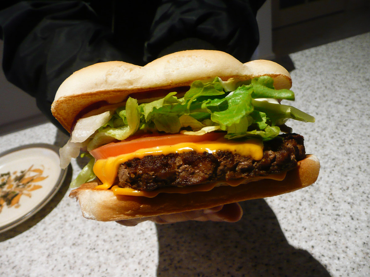 McDonald's Grand Angus burger