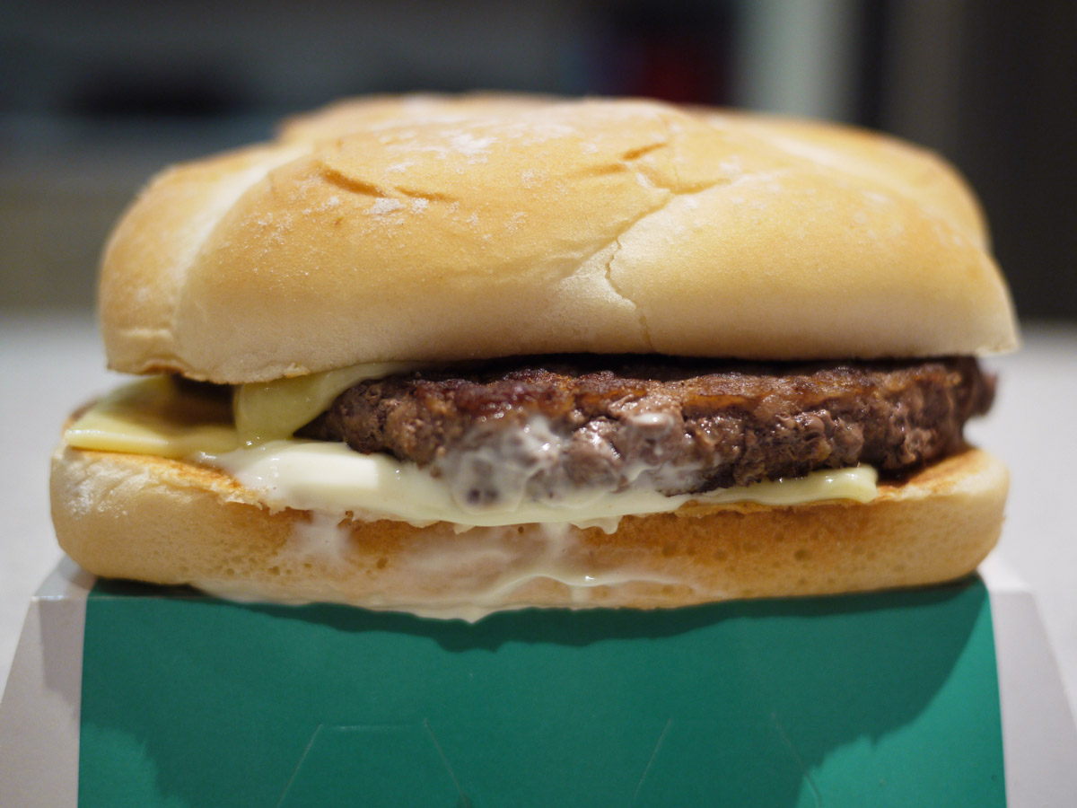 McDonald's Angus the Great burger