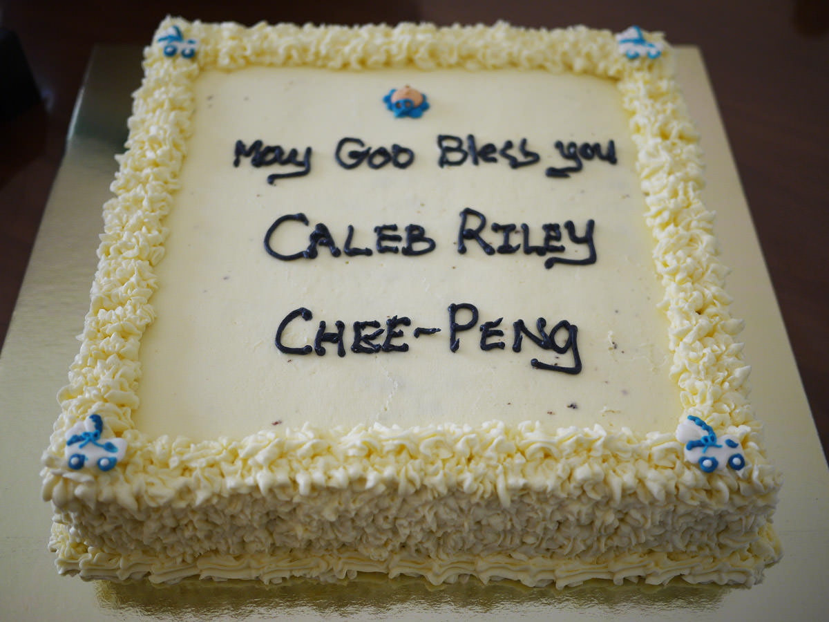 Caleb's full moon cake