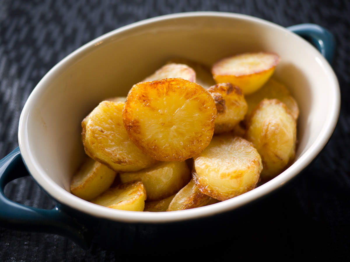 Oven-roasted potatoes