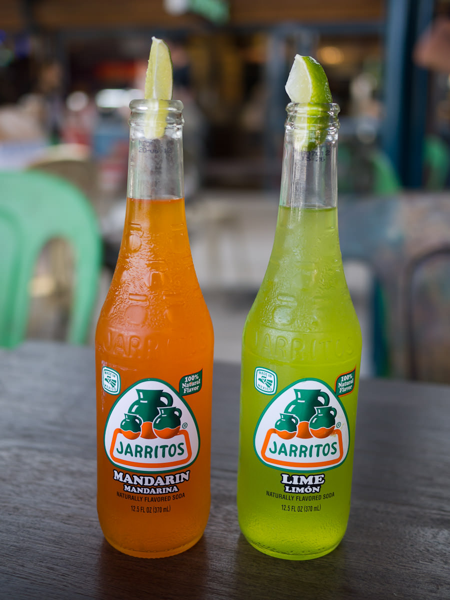 Jarritos Mexican Soda - Mandarin and Lime flavours (AU$4.20 each)