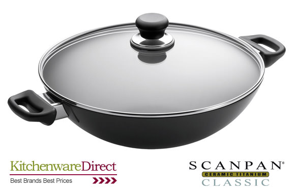 Scanpan 32cm Classic Covered Wok/Chef Pan