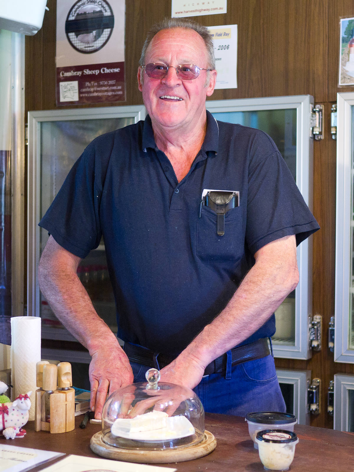 Bruce Wilde talks about Cambray Sheep Cheese
