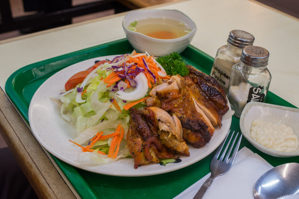 No.13: BBQ chicken and salad with dressing - from Chicks