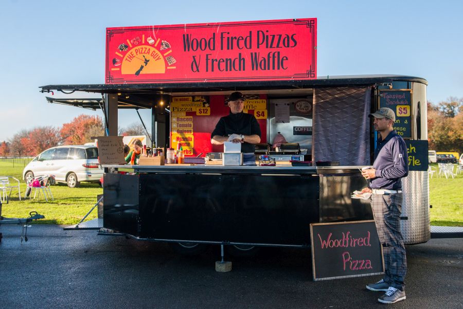 The Pizza Guy - woodfired pizzas and French waffles