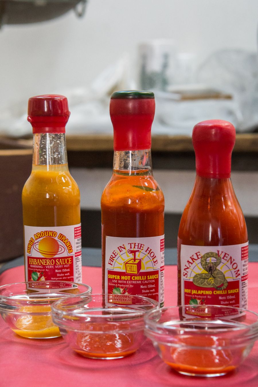 The three hottest sauces