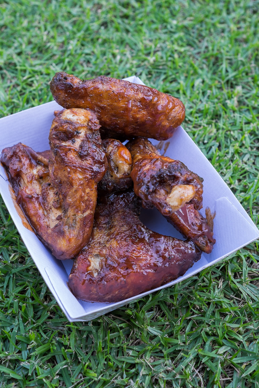 Bourbon BBQ chicken wings  (AU$10)