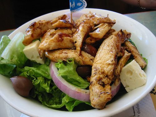 Nando's Mediterranean Chicken Salad