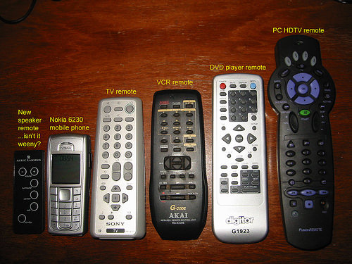 Too many remotes!