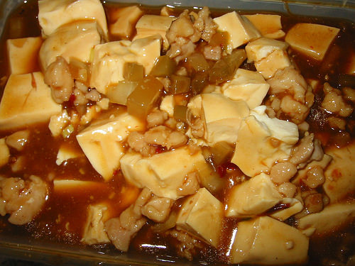 Szechuan tofu (ma po tofu)