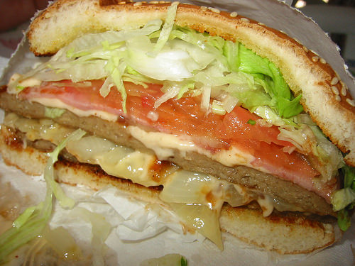Jumbo burger
