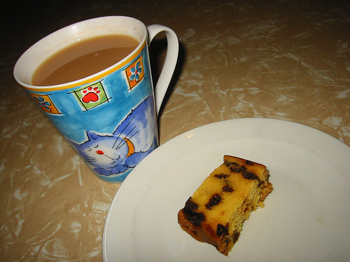 Weston's Country Style Sultana Cake and a cuppa