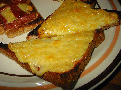Cheese on toast