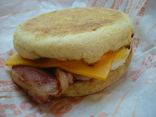 Bacon and Egg McMuffin