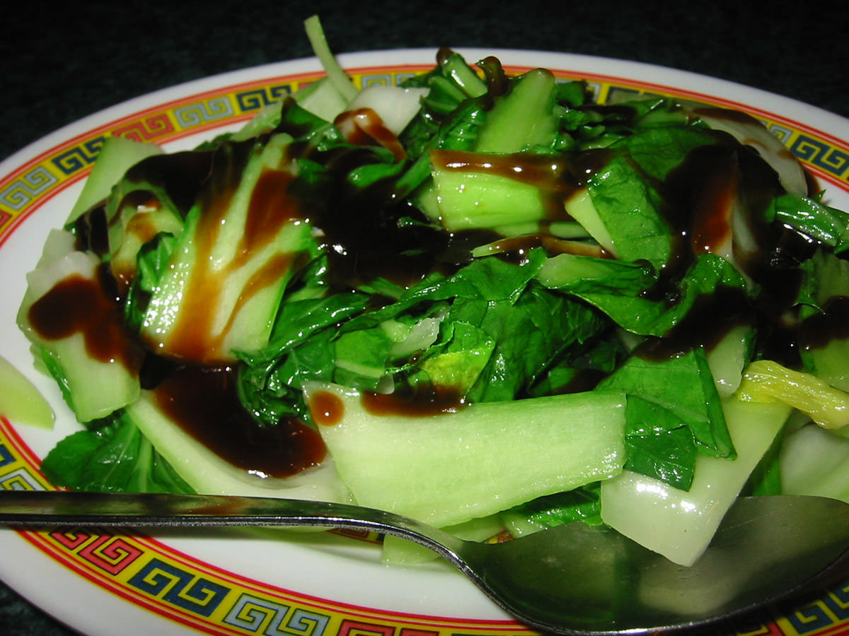 Vegetables in oyster sauce