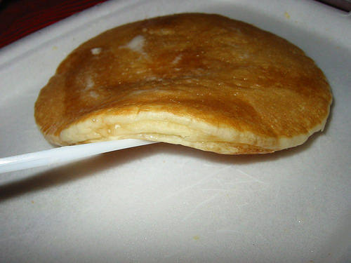 Thick and fluffy HJ's pancakes