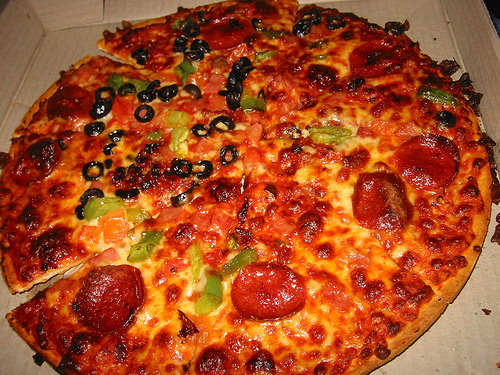 Dominos Godfather Pizza