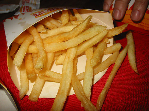 Hungry Jack's soggy fries