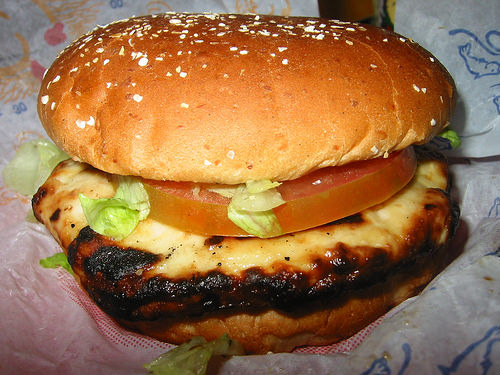 Hungry Jack's Grilled Chicken Burger