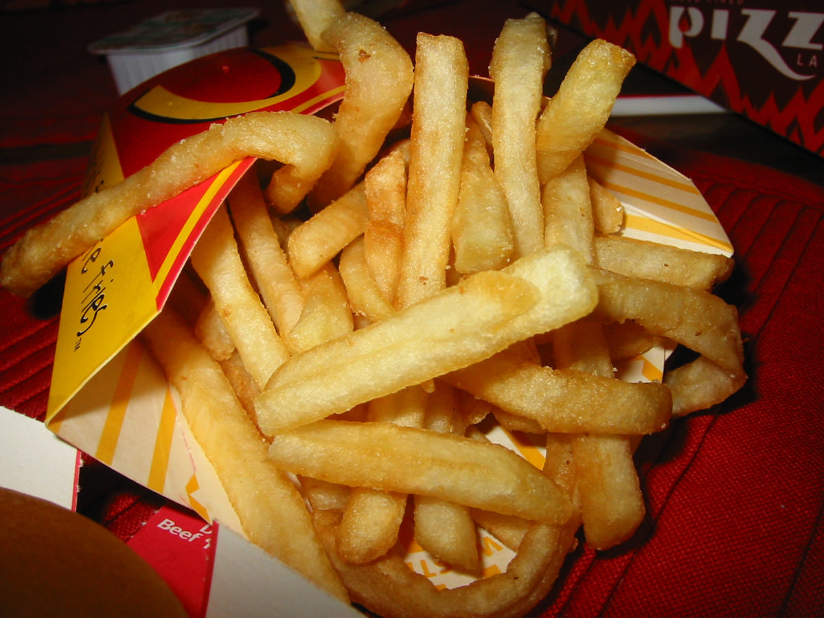 Crappy McDonald's fries