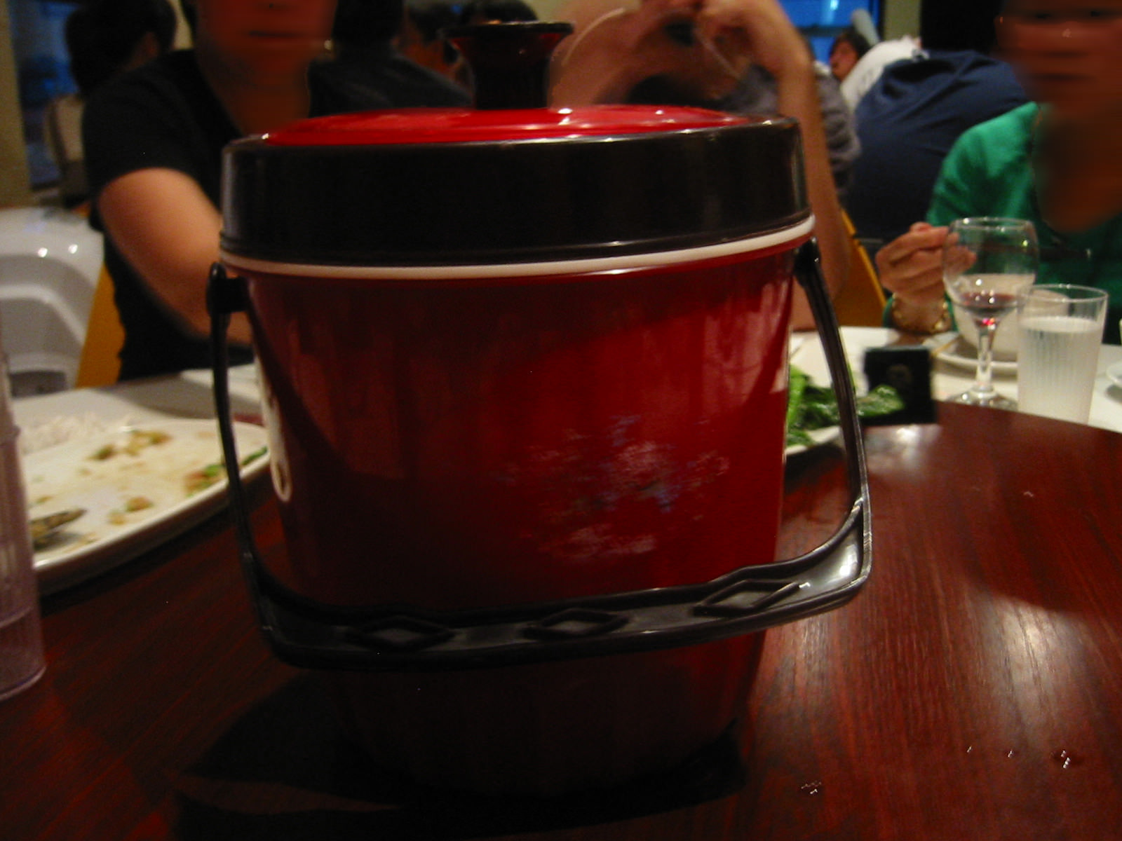 Big bucket of rice